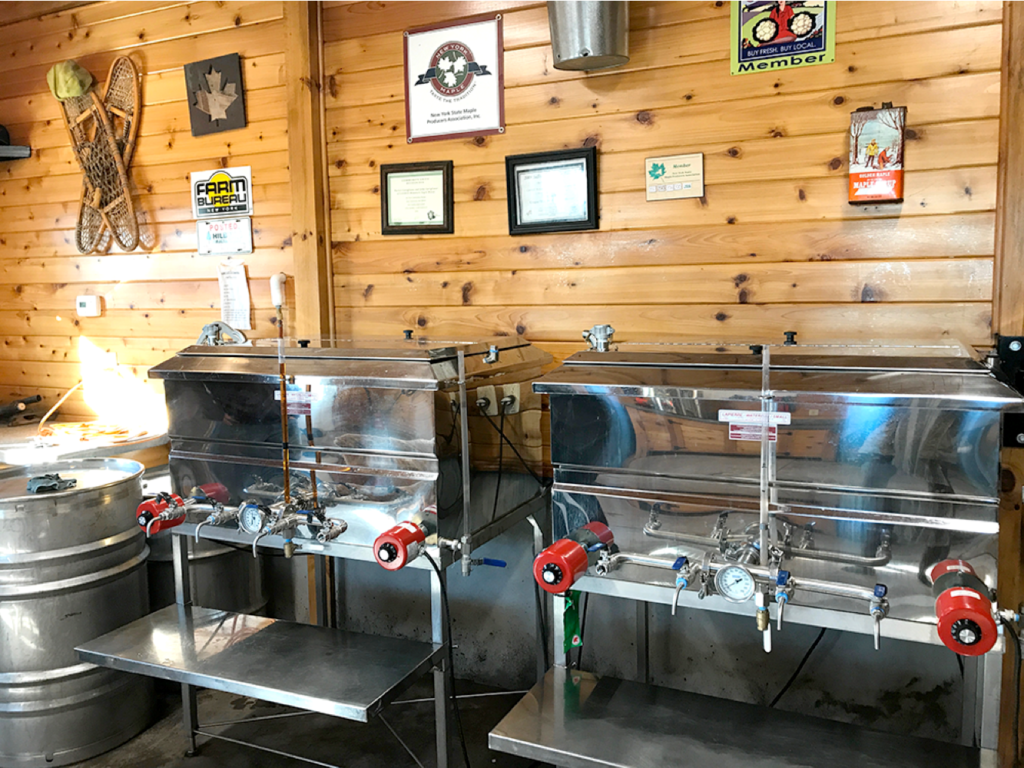 Syrup Bottling Area Catskill Mountain Sugar House