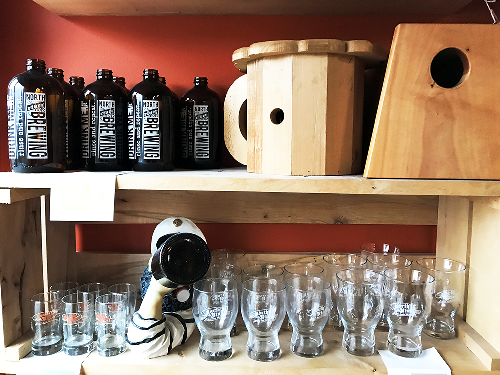 North River Hops and Brewing Glasses and Growlers