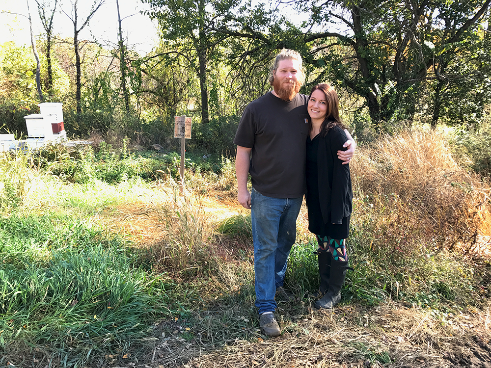 Plan Bee Farm Brewery Owners Evan and Emily Watson