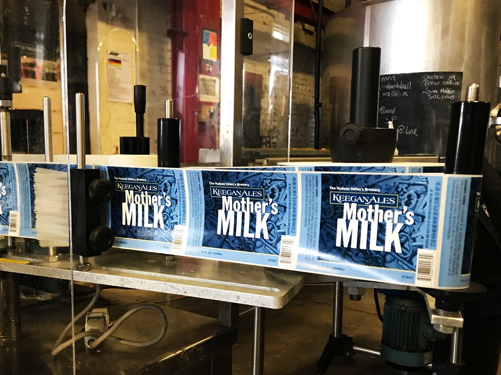 Keegan Ales Mother's Milk Bottling Line